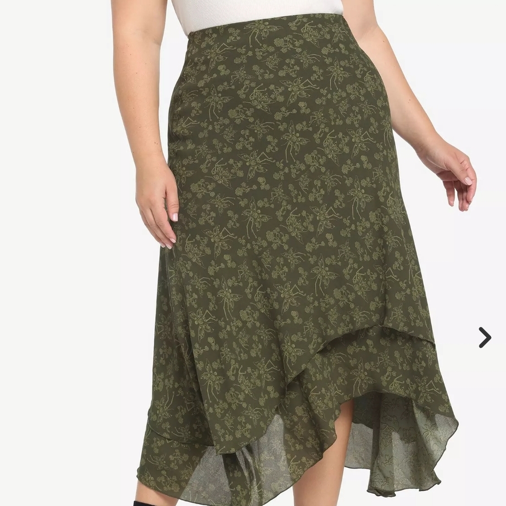 Skeleton Fairy Asymmetrical Skirt